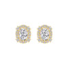 Halo Diamond Earrings
