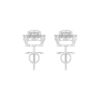 Halo Diamond Earrings