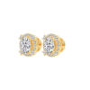 Halo Diamond Earrings