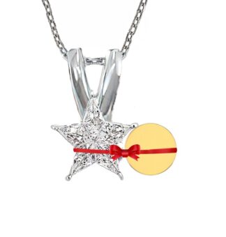 star pendant without chain