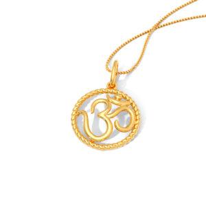 Euphoria Jewellery OM Silver Convertible Rakhi Pendant