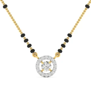 Euphoria Jewellery Solitaire-Diamond-Mangalsutra