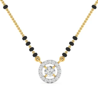 Euphoria Jewellery Solitaire-Diamond-Mangalsutra